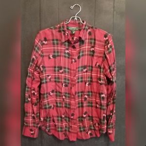 Ralph Lauren Button up T shirt